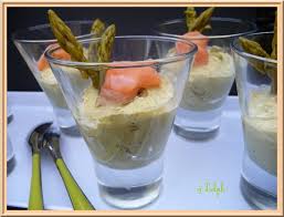 Mousse D Asperges Oh La Gourmande Verrine Asperge Asperge Recette Amuse Bouche