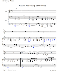 Adele To Make You Feel My Love Piano Chords And Lyrics Free Make You Feel My Love Adele Piano Sheet Music Preview 1 Free Piano Sheet Music Piano Chords My Love Lyrics Sheet Music Piano Music