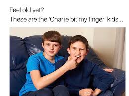 As of may 2021, the video has received over 882 million views. Charlie Bit Me Kids Today Album On Imgur