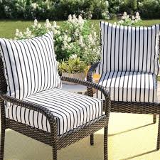 Whitten Stripe Outdoor Sunbrella Seat Back Cushion Outdoor Chair Cushions Patio Furniture Cushions Outdoor Sofa Cushions