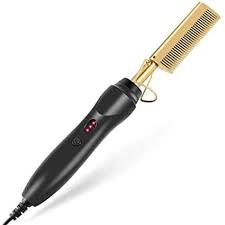 Start combing each section with the hot comb. Curly Care Hot Comb Electric Pressing Comb For Hair And Wigs Buy Online In South Africa Takealot Com