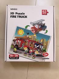 Ugears fire truck functions like a real rescue & fire truck with a turning foot, moving apart & ascending ladder, which transforms into a real crane with a hook. Miniso 3d Puzzle Fire Truck Hobbies Toys Toys Games On Carousell