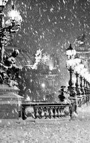 Tempete De Neige Au Pont Alexandre Iii Paris Winter Scenes Photo Paris France
