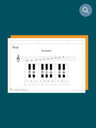 Als hilfe gibt es eine druckvorlage der klaviertastatur, die du selber beschriften kannst, und ein kontrollblatt dazu. Vorlagen Notenzeilen Und Klaviertasten
