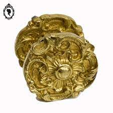 Achat de poignée de porte ancienne sur bricozor. Poignee Ronde Bouton De Porte Bronze Dore Ancien Vintage