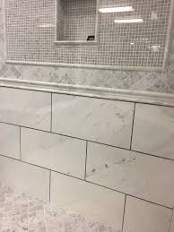 Beautiful Marble Shower Tile Ideas Arabesque Shower Floor 5 8 Square Mosaic Bordered By Bianco Carrar Shower Floor Arabesque Tile Bathroom Shower Floor Tile