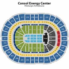 Consol Energy Center Seating