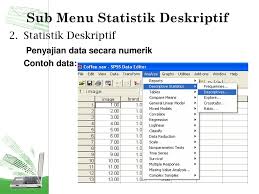 Statistik Deskriptif Ppt Download