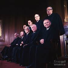 The judicial power of the united states, shall be vested in one supreme court, and in such inferior courts as the congress may from time to time february, and the other the first monday of august, the act read. United States Supreme Court Justices Photograph By Bettmann