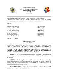Simpan contoh format sk untuk nanti. Aip Resolution Sample Format Philippines Government