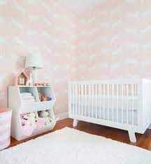 A Pink Bunny Nursery With Target Emily Henderson Green Wedding Shoes Target Nursery Decor Target Nursery Nursery Makeover