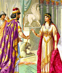 Consagrada para amar — Ester revestiu-se com vestes de rainha e foi...