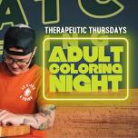 Therapeutic Thursday Adult Coloring Night