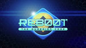 This logo image consists only of simple geometric shapes or text. Reboot The Guardian Code Logo Youtube