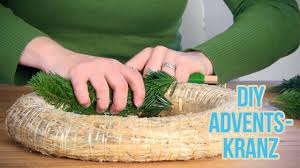 Check spelling or type a new query. Adventskranz Selber Machen Advents Kranz Binden Schritt Fur Schritt Youtube