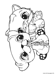 Download and print these littlest pet shop coloring pages for free. Littlest Pet Shop 4 Coloring Pages Printable