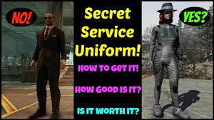 Fallout 76 secret service under armor. Fallout 76 Secret Service Uniform Youtube