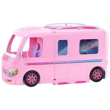 Barbie Estate Dreamcamper Adventure Camping Playset With Accessories Walmart Com In 2020 Barbie Camper Barbie Dream Barbie