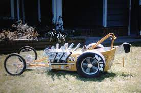 Hi Built This 10 Years Ago 60 Style Digger Dragster Pedal Car Pedal Cars Dragsters Antique Cars