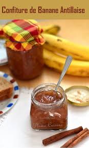 Confiture De Banane Antillaise Confiture Banane Recette Confiture Confiture