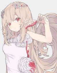 静かにバテていく アニメの女の子 图像 イラスト