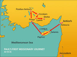 If paul didn't go to spain, (we do not think he ever went to spain) he left nicopolis in the spring and made a second pass through miletus, troas and corinth then arrested and taken off to rome. Paul S 1st Missionary Journey Lystra Mission Bible Class