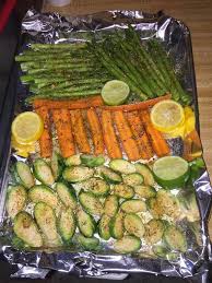 Asparagus Carrots Brussel Sprouts 425 In The Oven 35 40 Minutes Or Until You Like Them Sea Sal Baked Veggies Vegan Asparagus Recipes How To Cook Asparagus