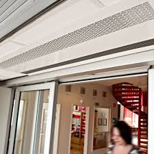 Innovative solutions to recess curtain tracks from companies such as somfy, lutron and silent gliss. Recessed Air Curtain Ar200 Series Frico Commercial For Suspended Ceilings Hidden