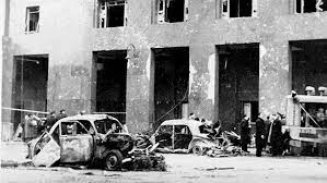 El bombardeo de junio de 1955 a plaza de mayo. A 65 Anos Del Bombardeo A Plaza De Mayo Para Derrocar A Peron Que Causo 350 Muertos Telam Agencia Nacional De Noticias