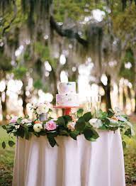 Southern Wedding Magnolia Garland Southern Weddings Wedding Flowers Southern Weddings Magazine