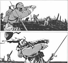Grim Fragments Of The Great War Military Drawings War Art Comic Layout