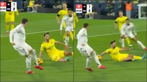 Polémica en Villarreal: Gil Manzano no pita penalti por una mano de Pedraza  que cortó una