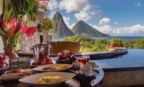 Lucia resort overlooking the twin peaks of the pitons, a landmark so remarkable it's been declared a unesco world heritage site. St Lucia Jade Mountain Resort Hotel Review A Luxury Destination On Its Own Chris Travel Blog Ctb Global