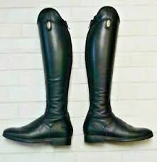 Details About Amabile Tall Riding Dress Boot Tricolore By Deniro 39 Ma A Worn 1x 8 Med Tall