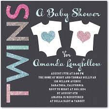 Twin Baby Shower Invite Twins Baby Shower Invitations Baby Shower Invites For Girl Twin Boy And Girl Baby Shower