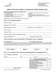 Many malaysian workers have chosen to remain in singapore as malaysia's movement control order is in force, wrote lta. Vehicle Entry Permit Fill Online Printable Fillable Blank Pdffiller
