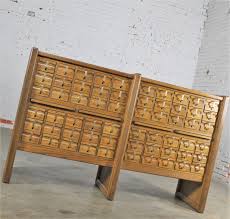 If you may be saying why, this information is completely invalid and used to log into some websites. Vintage Oak 60 Drawer Library Card Catalog Cabinet Warehouse 414