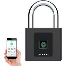 The highest rated security app. Elinksmart Warehouse Digital Padlock Opening By Fingerprint Or Remote Via Phone App Keyless Big Size Heavy Padlock Unlock Record Water