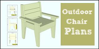 Find how to help your home improvement project. Outdoor Chair Plans Easy To Build Free Pdf Construct101