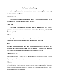 Digunakan untuk membersihkan ukiran dari kotoran bekas pahatan dan menghilangkan debu yang melekat pada ukiran. Alat Untuk Membuat Patung Pdf