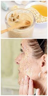oatmeal honey face scrub dabbles