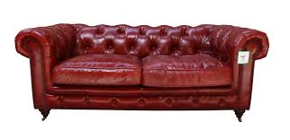Copyright 2021 © all rights reserved. Vintage Distressed Chesterfield 2 Seater Sofa Rouge Red Real Leather Designer Sofas4u