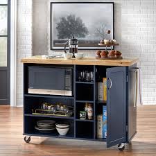 Maybe you would like to learn more about one of these? Tms Microwave Kitchen Cart Navy Walmart Com Walmart Com