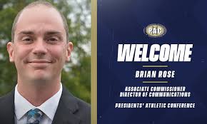 Brian Rose named PAC Associate Commissioner/Director of Communications