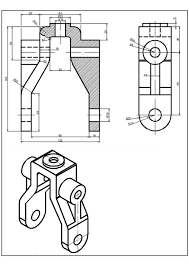 Teknik Resim Ornekleri Izometrik Cizimler Ve Gorunusleri Makine Egitimi Cizimler 3d Cizimler Resim