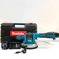 Lịch sử giá Máy rung ốp lát gạch makita 18v - 6 cấp rung - máy 2 pin 18v  pin 4 cell, động cơ không chổi than - máy hít gạch, dụng