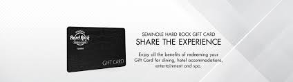 Taxes, gratuities, charges (and alcoholic beverages where prohibited by law) are not included in either the minimum, nor the earning calculation. Seminole Hard Rock Tampa Gift Cards