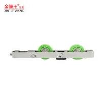 Polea de nylon doble OEM ODM, polea de POM, ruedas de ventana de UPVC,  rodillo tándem para puerta corredera con certificado TUV, solución para el  hogar