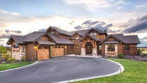 Craftsman Estate Home Plan With 3