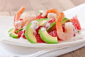Recette De Crevettes A L Avocat Et Au Pamplemouse Soleou